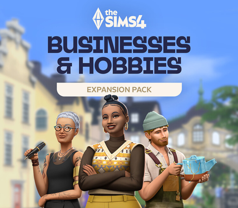The Sims 4 - Businesses & Hobbies Expansion Pack DLC XBOX One / Xbox Series X|S CD Key Logo