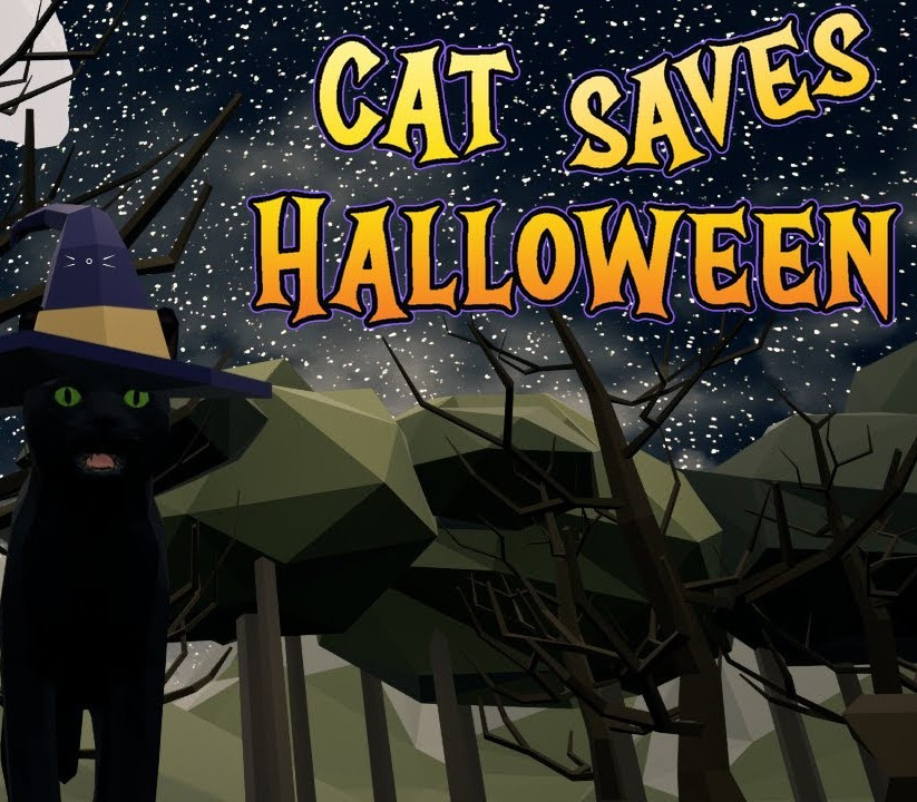 Cat Saves Halloween Steam CD Key Logo