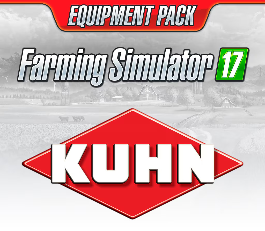 Farming Simulator 17 - KUHN Equipment Pack DLC PC Steam CD Key Logo