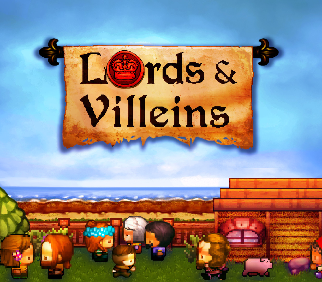 Lords and Villeins PC Steam CD Key Logo