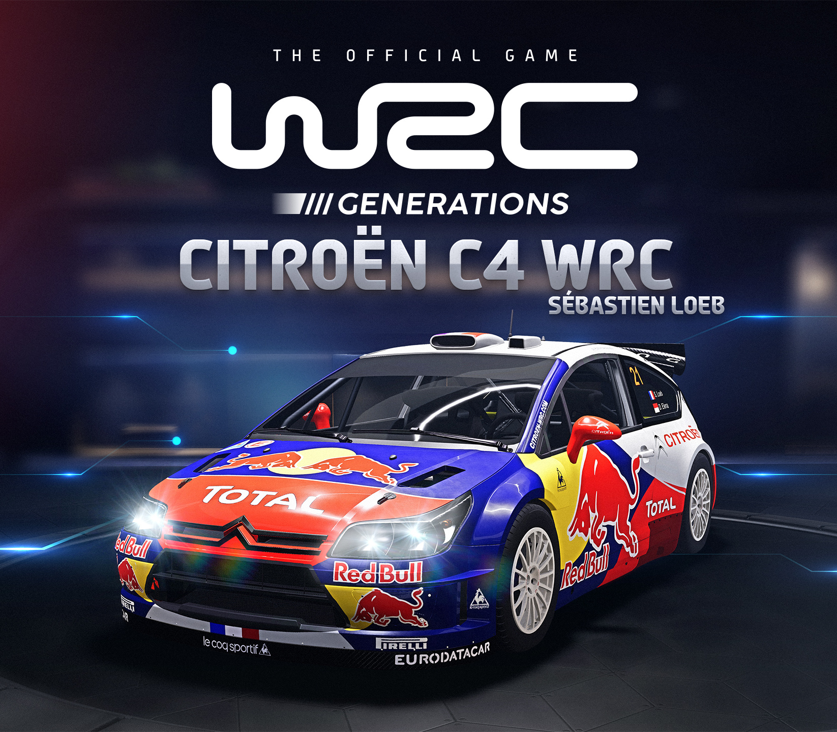 WRC Generations - Citroën C4 WRC 2010 DLC Steam CD Key Logo