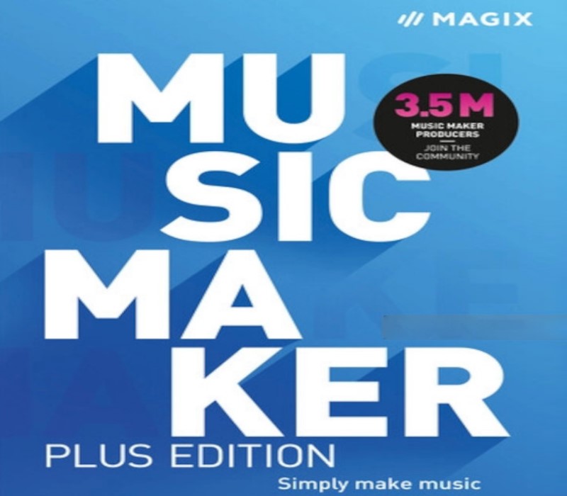 MAGIX Music Maker Plus 2021 Digital Download CD Key Logo