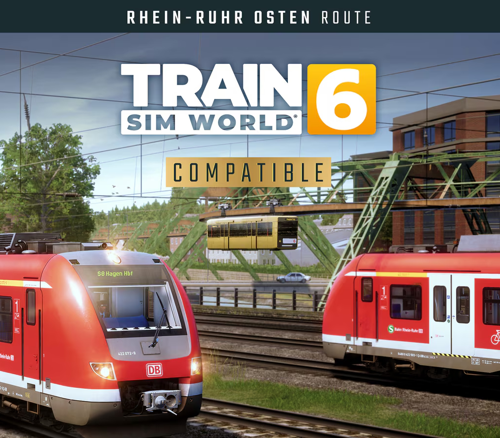 Train Sim World 6: Rhein-Ruhr Osten: Wuppertal - Hagen EU DLC XBOX One / Xbox Series X|S / PC CD Key Logo
