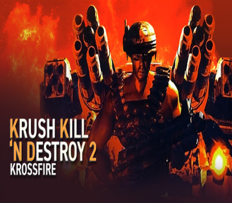 Krush Kill ‘N Destroy 2: Krossfire EU PC Steam CD Key Logo