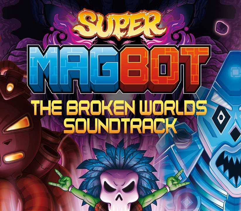 Super Magbot - The Broken Worlds Original Soundtrack DLC PC Steam CD Key Logo