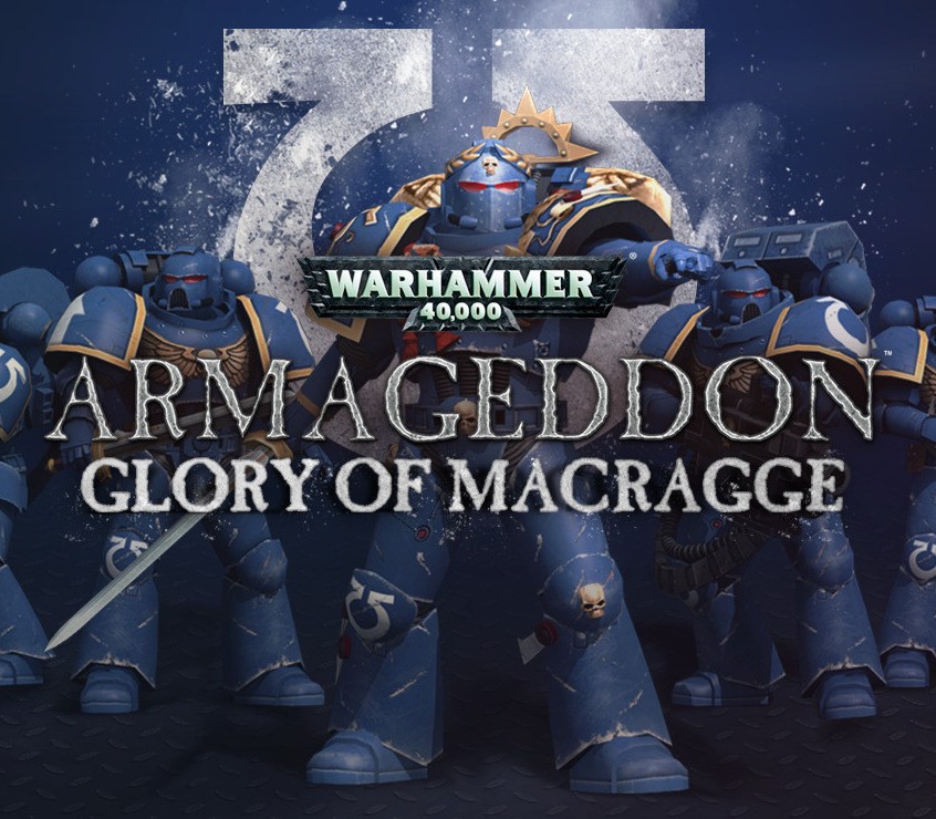 Warhammer 40,000: Armageddon - Glory of Macragge DLC EU PC Steam CD Key Logo