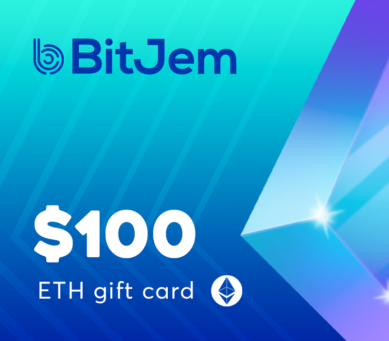 BitJem $100 Gift Card Logo