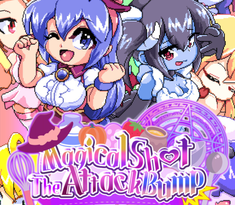 Pixel Game Maker Series MagicalShot The AttackBump PC Steam CD Key Logo