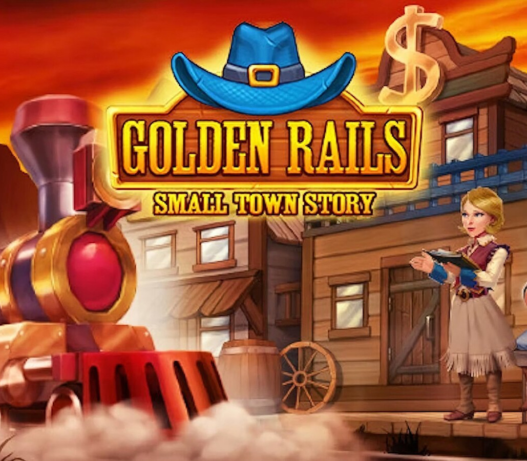 Golden Rails: Small Town Story PC Steam CD Key Logo