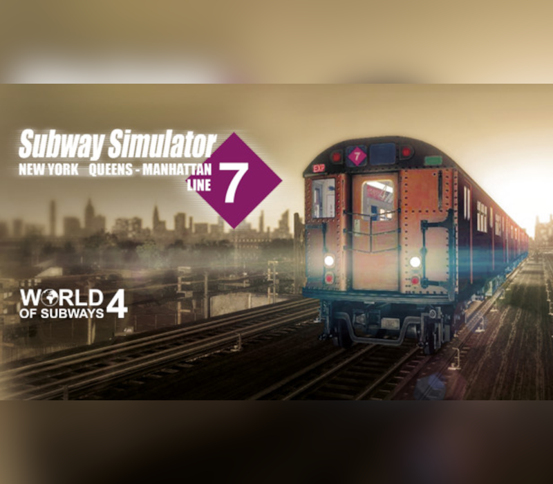 World of Subways 4 – New York Line 7 PC Steam CD Key Logo
