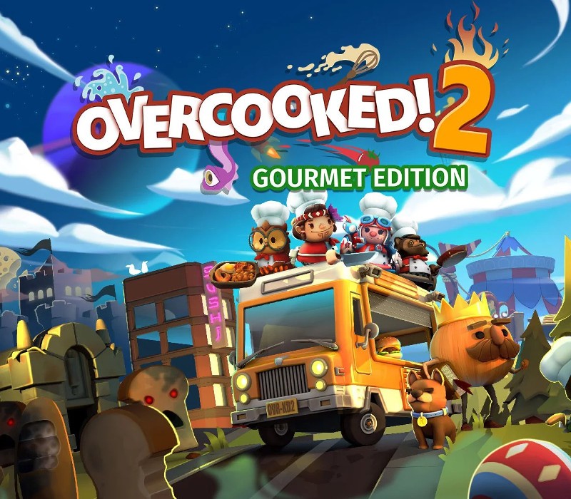 Overcooked! 2 Gourmet Edition AR XBOX One / Xbox Series X|S CD Key Logo