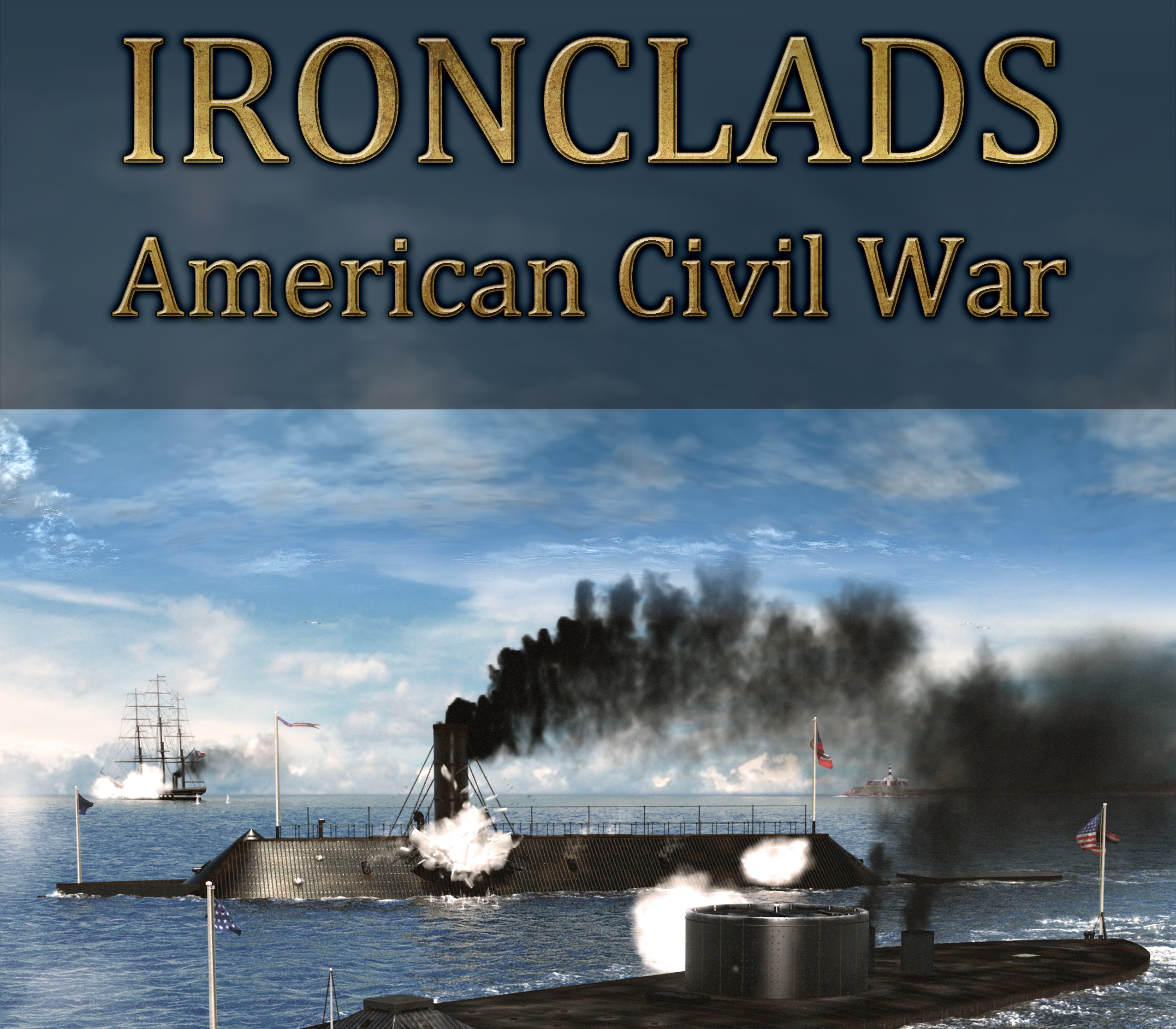 Ironclads: American Civil War PC Steam CD Key Logo