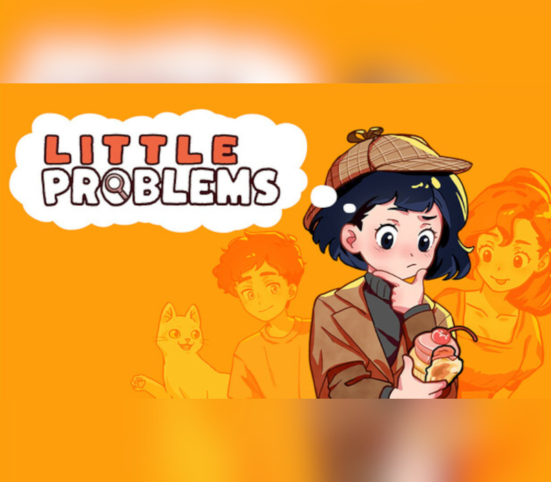 Little Problems: A Cozy Detective Game PC Steam CD Key Logo