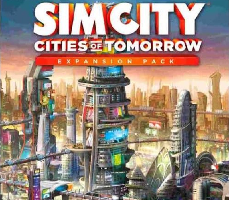 SimCity - Cities of Tomorrow Expansion Pack Limited Edition DLC PC EA App CD Key (PC/Mac) Logo