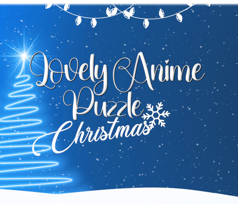 Lovely Anime Puzzle: Christmas PC Steam CD Key Logo