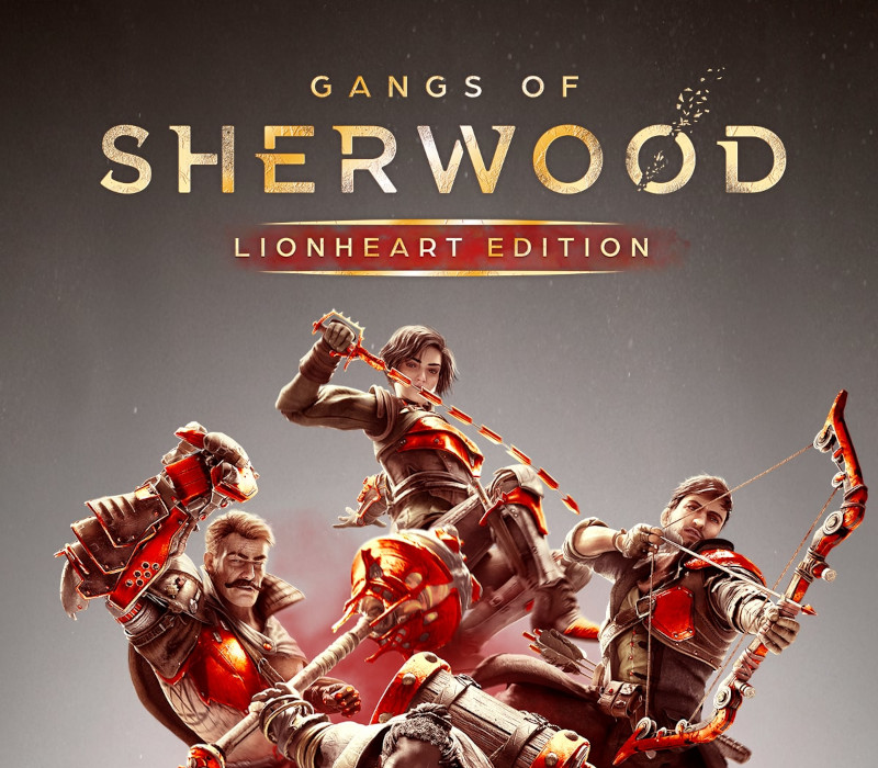 Gangs of Sherwood Lionheart Edition EU PC Steam CD Key Logo