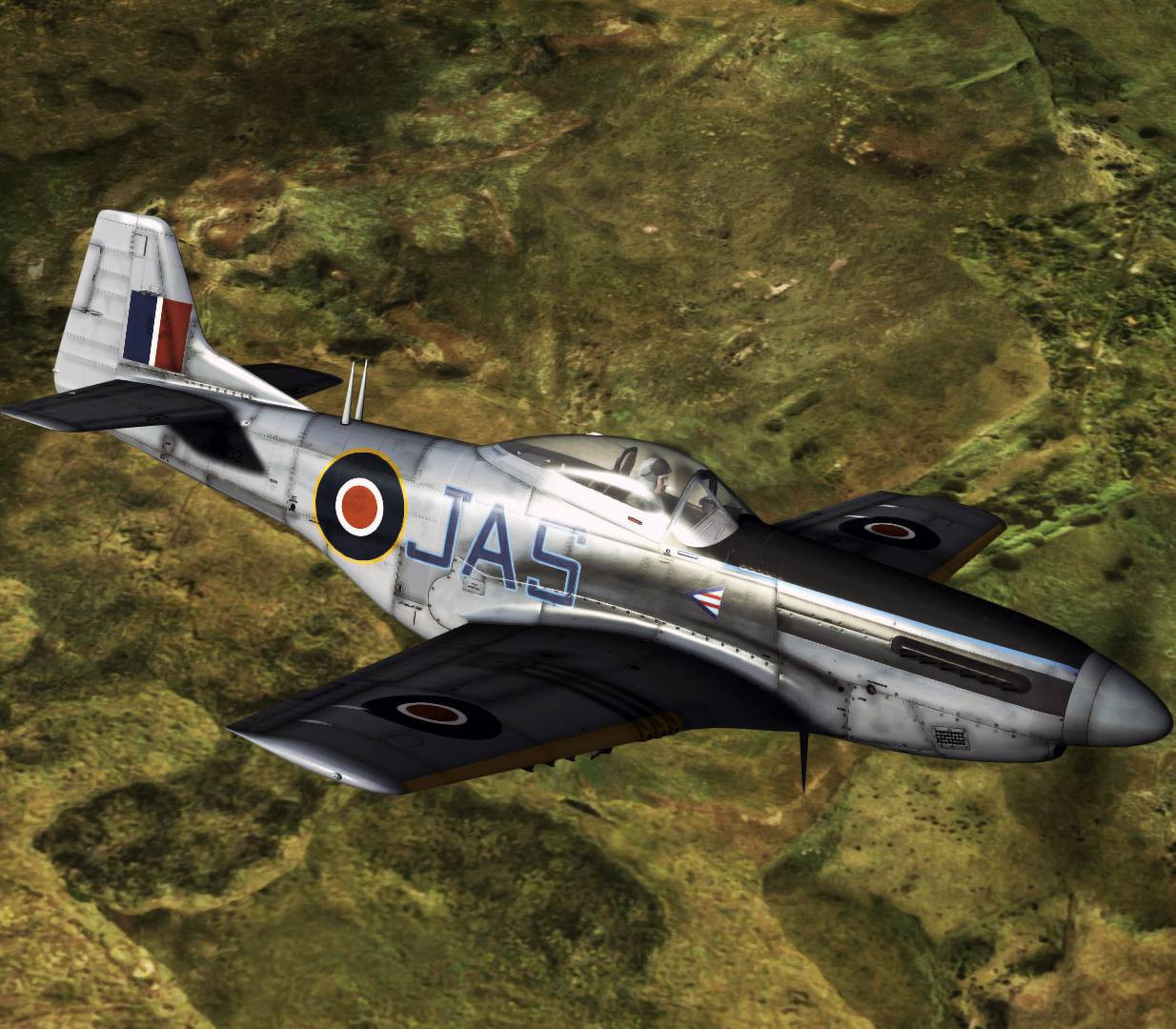 DCS: P-51D Mustang Digital Download CD Key Logo