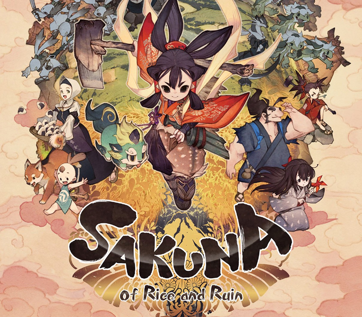 Sakuna: Of Rice and Ruin PC Steam CD Key Logo