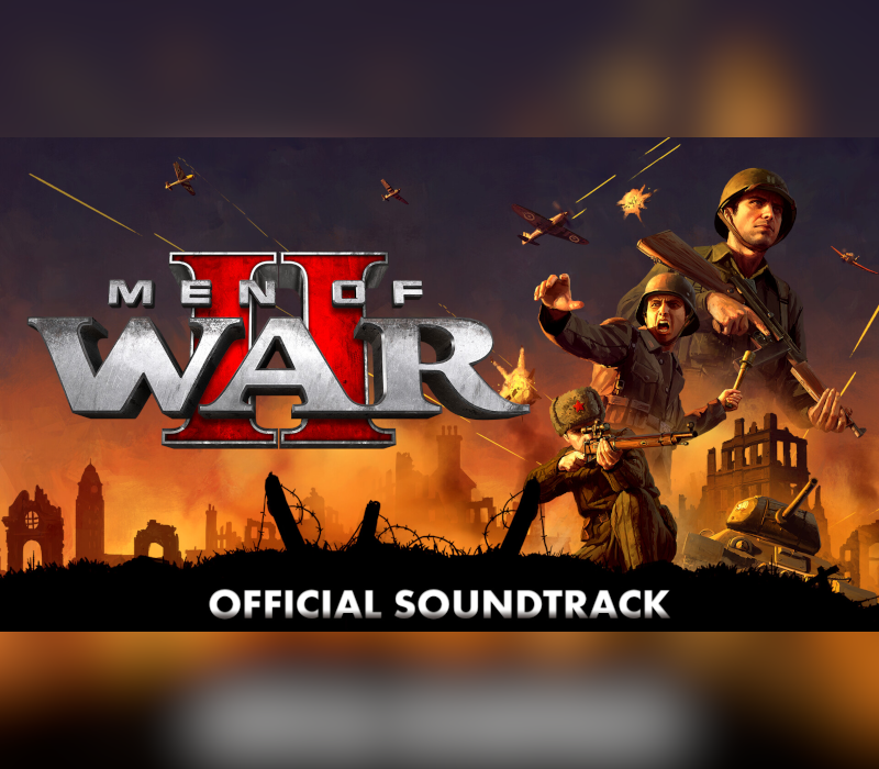 Men of War II - Official Soundtrack DLC PC Steam CD Key Logo