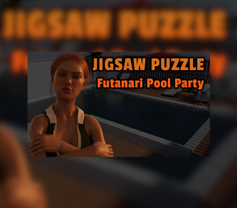 Jigsaw Puzzle - Futanari Pool Party Steam CD Key Logo