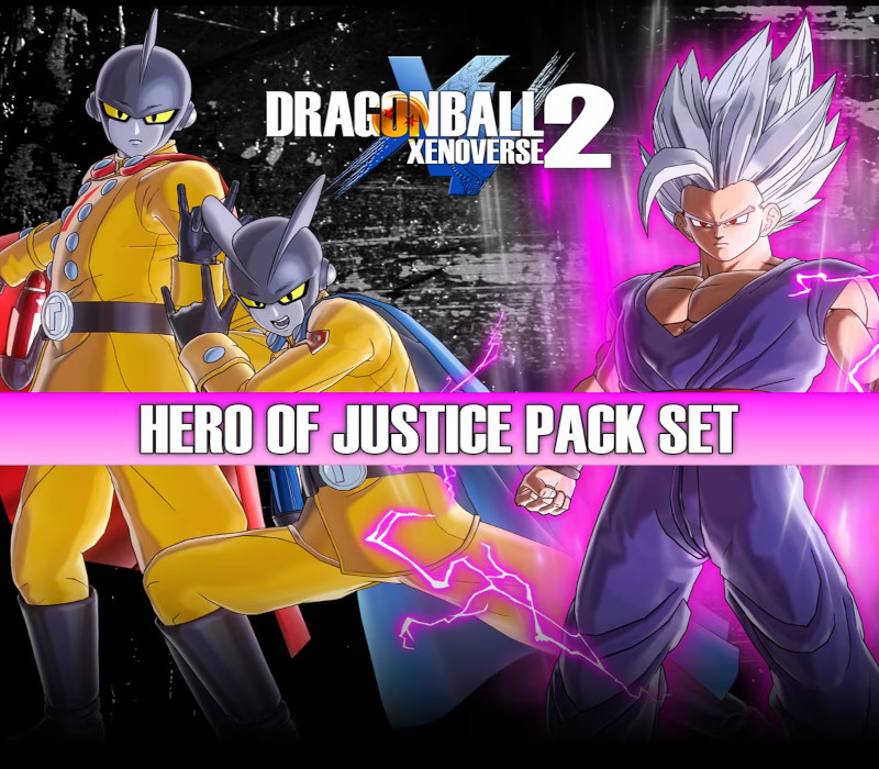 Dragon Ball: Xenoverse 2 - Hero of Justice Pack Set DLC PC Steam CD Key Logo
