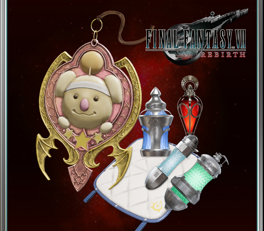 Final Fantasy VII Rebirth - Kupo Charm & Survival Set DLC PC Steam CD Key Logo