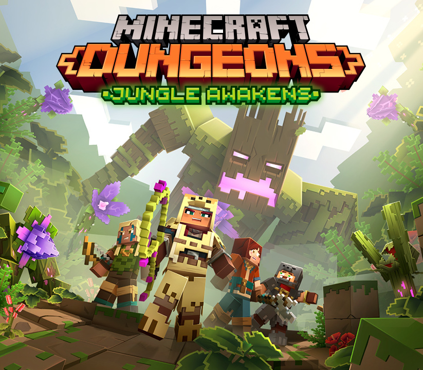 Minecraft Dungeons - Jungle Awakens DLC NA XBOX One / Xbox Series X|S CD Key Logo