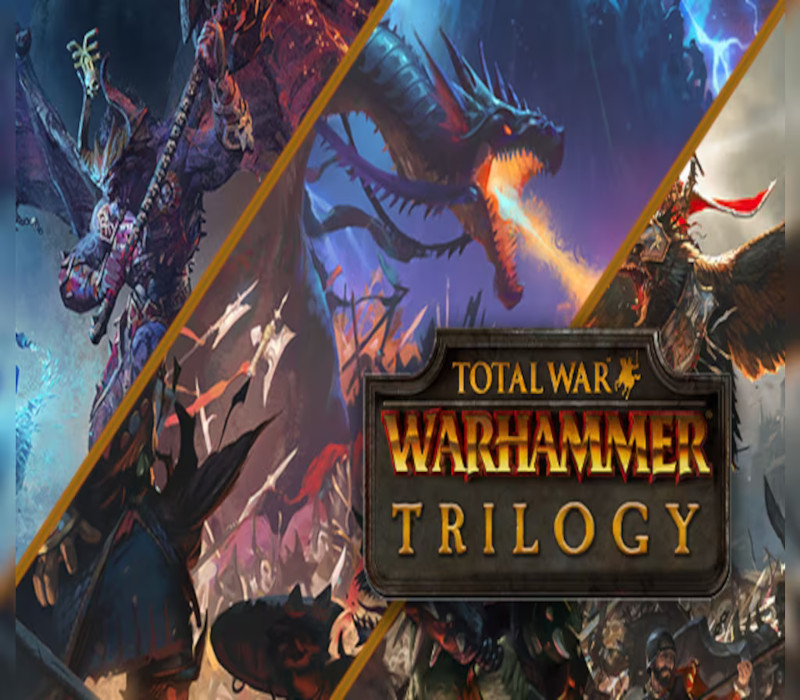 Total War: Warhammer Trilogy EU PC Steam CD Key Logo