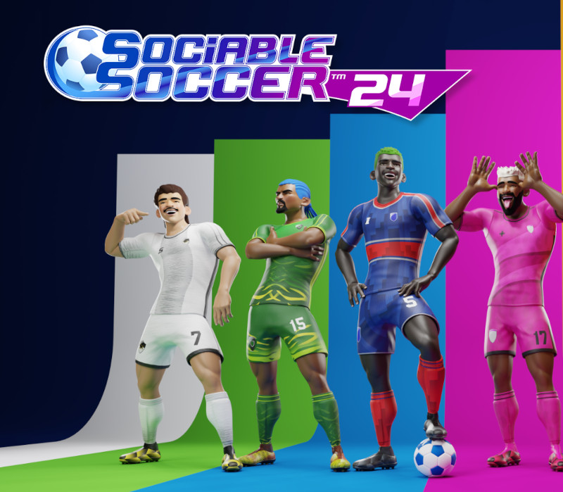 Sociable Soccer 24 PC Steam CD Key Logo