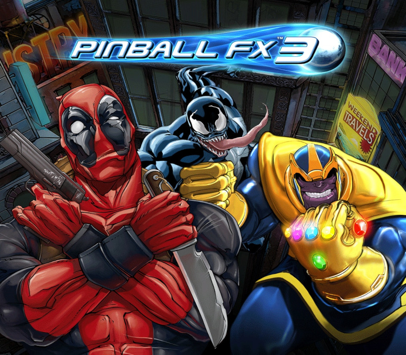 Pinball FX3 - Marvel Pinball Season 2 Bundle Steam CD Key Logo