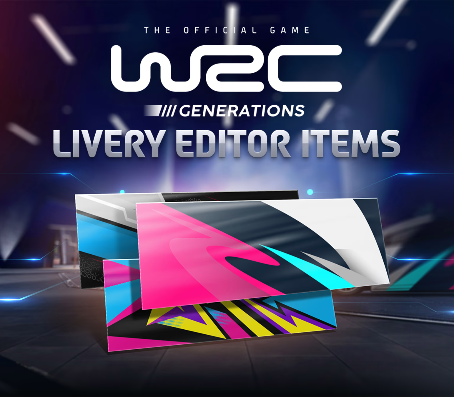 WRC Generations - Livery editor extra items DLC Steam CD Key Logo