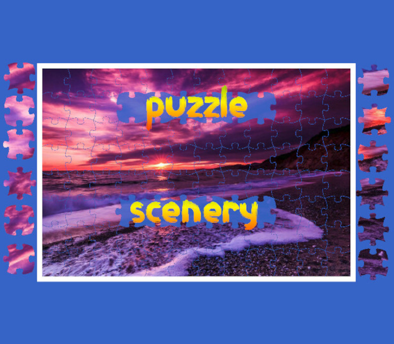 Puzzle Scenery PC Steam CD Key Logo