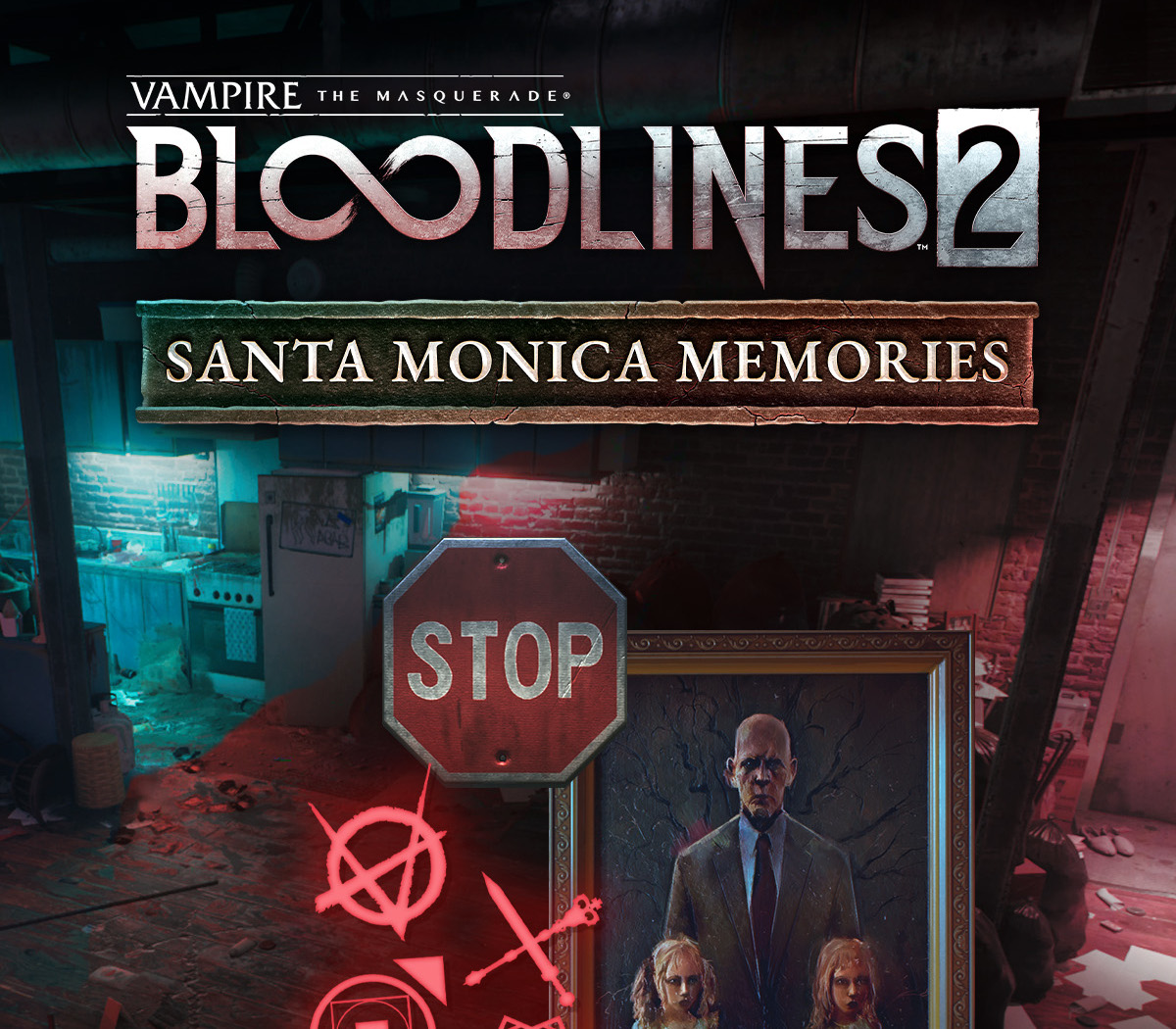Vampire: The Masquerade - Bloodlines 2 - Santa Monica Memories DLC PC Steam CD Key Logo