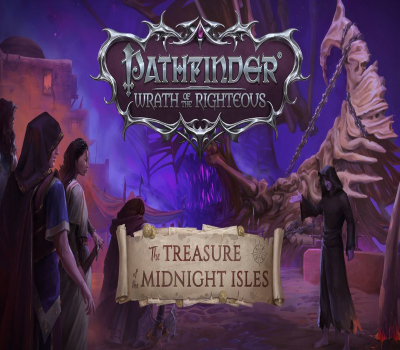 Pathfinder: Wrath of the Righteous - The Treasure of the Midnight Isles DLC PC Steam CD Key Logo