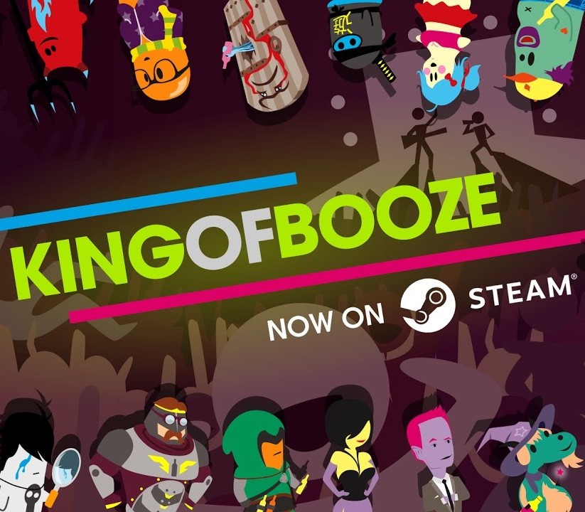 King of Booze: Drinking Game Steam CD Key Logo