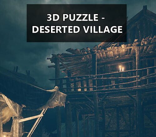 3D PUZZLE - Deserted Village PC Steam CD Key Logo