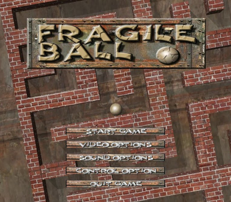Marble Mayhem: Fragile Ball Steam CD Key Logo