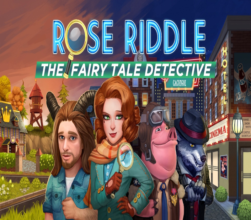 Rose Riddle: Fairy Tale Detective Steam CD Key Logo