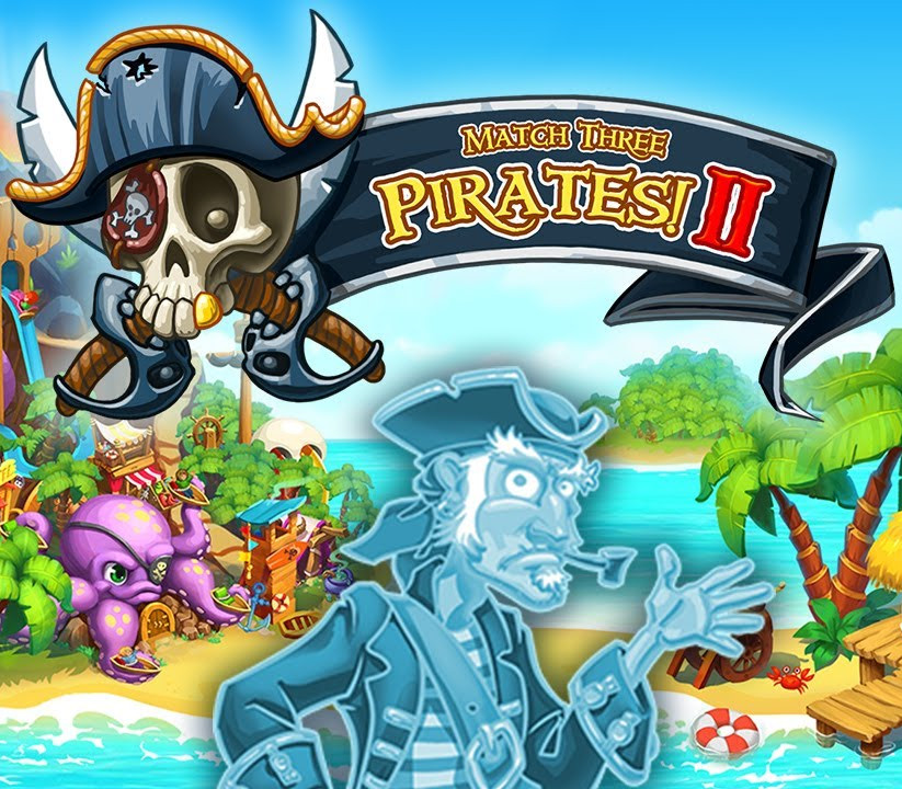 Match Three Pirates II Steam CD Key Logo