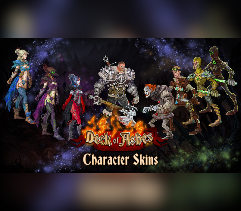 Deck of Ashes - Unique Character Skins DLC Steam CD Key Logo