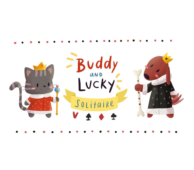 Buddy and Lucky Solitaire Steam CD Key Logo