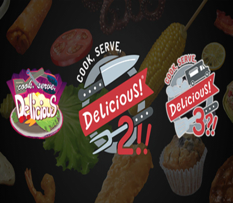 Cook, Serve, Delicious Trilogy! Steam CD Key Logo