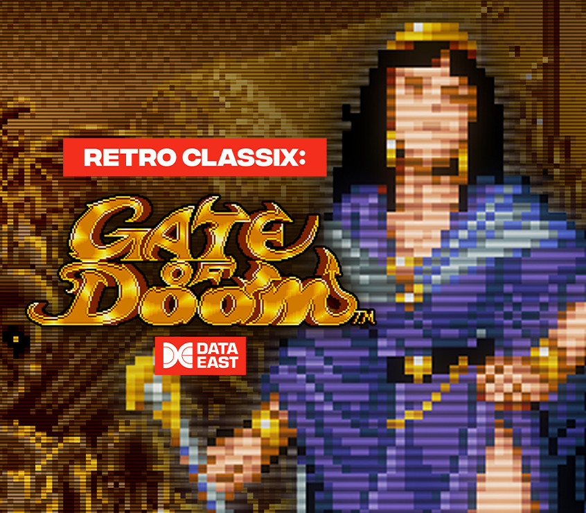 Retro Classix: Gate of Doom PC Steam CD Key Logo