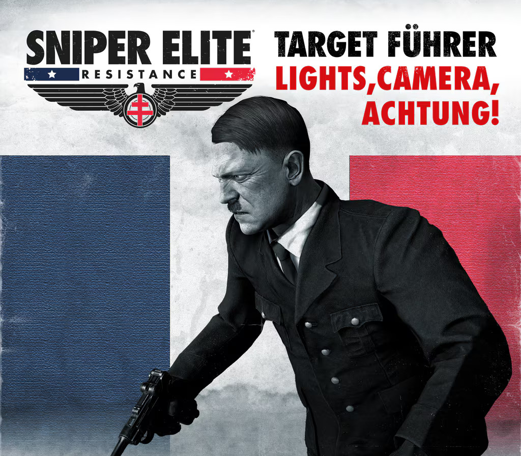Sniper Elite: Resistance - Target Führer - Lights, Camera, Achtung DLC EU PS5 CD Key Logo