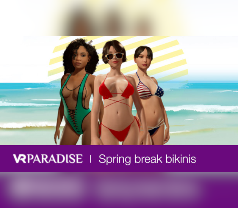 VR Paradise - Outfits Pack - Spring Break Bikinis DLC PC Steam CD Key Logo