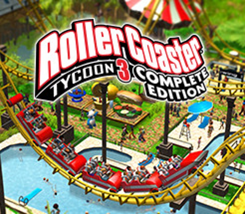 RollerCoaster Tycoon 3: Complete Edition PC Steam CD Key Logo