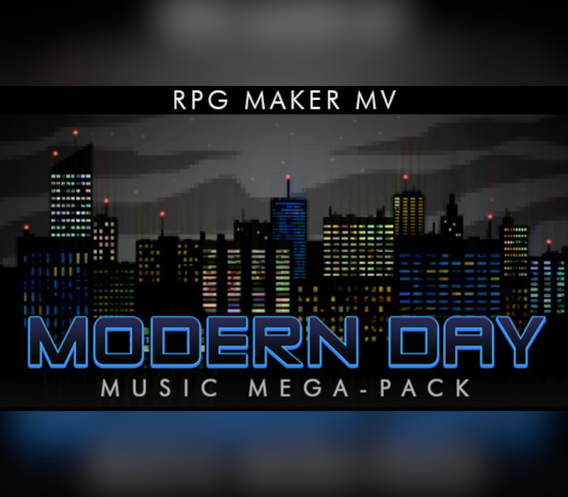 RPG Maker MV - Modern Day Music Mega-Pack DLC EU Steam CD Key Logo
