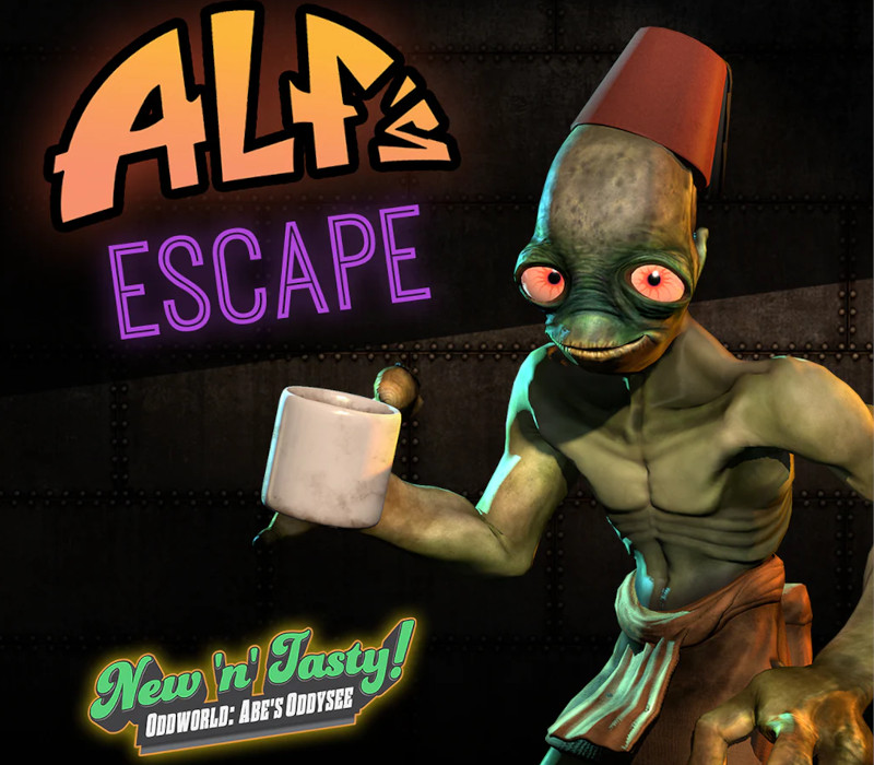 Oddworld: New 'n' Tasty - Alf's Escape DLC PC Steam CD Key Logo