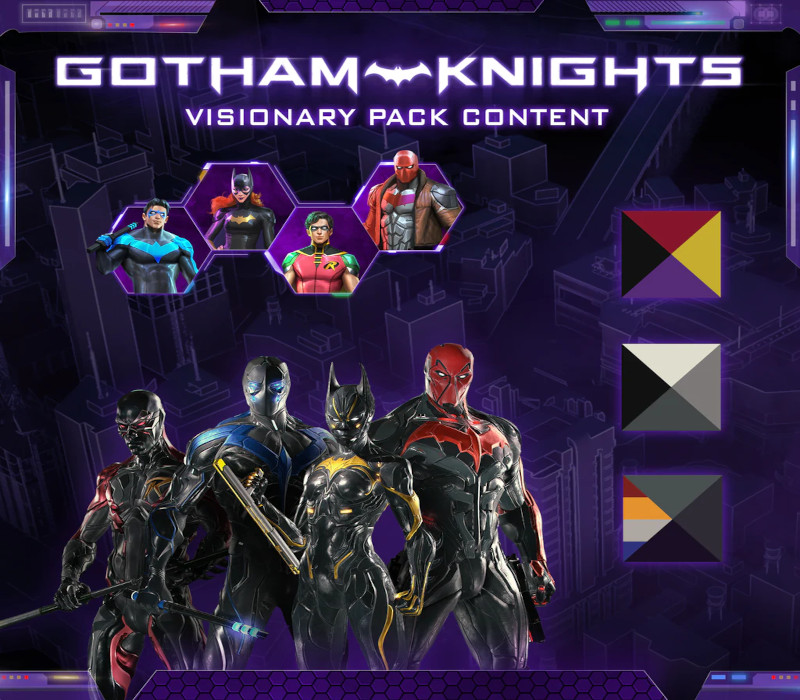 Gotham Knights - Visionary Pack DLC PC Steam CD Key Logo