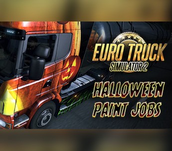 Euro Truck Simulator 2 - Halloween Paint Jobs Pack DLC Steam CD Key Logo